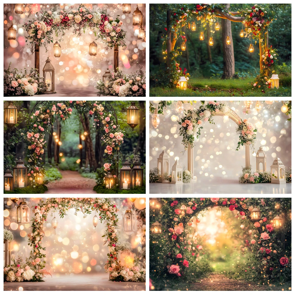 

Enchanted Fairy Tale Forest Photography Backdrop Dreamy Wonderland Kids Adult Birthday Party Decor Background Photo Studio Props