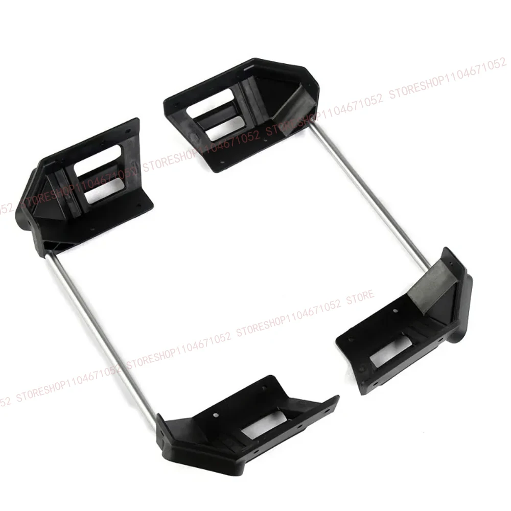 Caixa superior traseira de alumínio para motocicleta, 28-100l, ângulos de proteção, porta-malas traseiro, acessórios de proteção de plástico de nylon