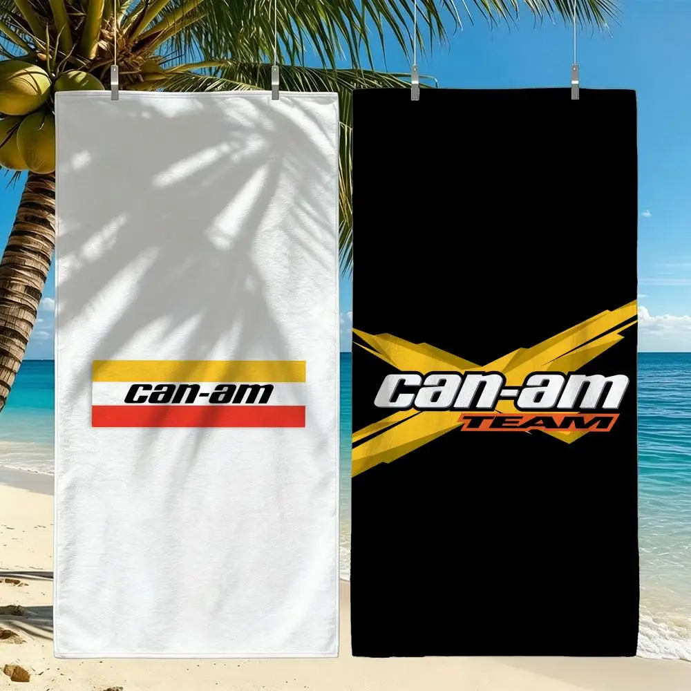 Brand Can-Am Towel Towel Beach Towel Oversized Quick Dry Towel Absorbent Soft Swim BeachTowels for Men Women