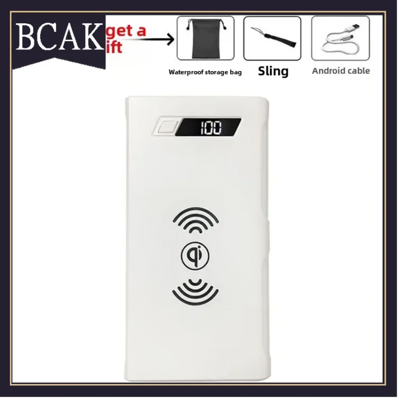 في الهواء الطلق حار نمط المحمول إمدادات الطاقة 10000 MAh المحمولة قوة البنك شحن لاسلكي متجر العلامة التجارية BCAK ، مرحبا بكم في الجملة