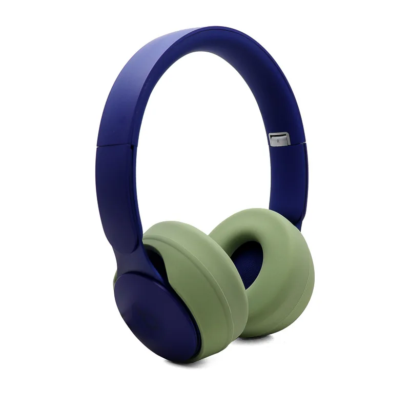 1 paire d'étuis de protection en silicone réutilisables et lavables, pour casque sans fil Beats Solo 2 2.0 3 3.0
