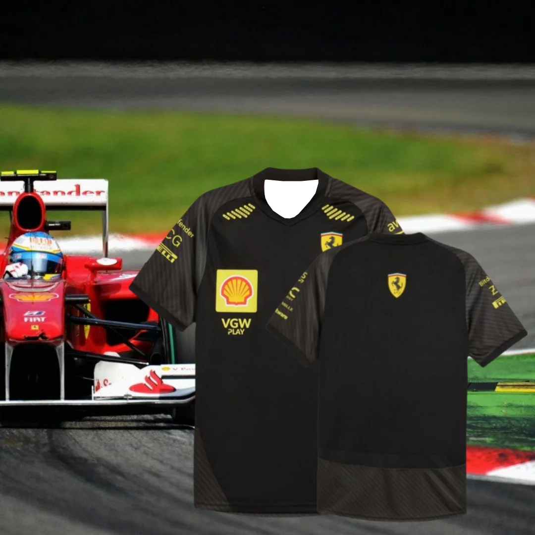 In The Summer of 2025, The Ferrari Monza Special Edition Quick-drying Downhill Motorcycle Jacket Short-sleeved Is A Bestseller