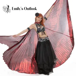 Belly Dance Isis Wings Halloween Carnival Performance Dancing Costume Angel Wings Big Size 360 Degree Egyptian Professional