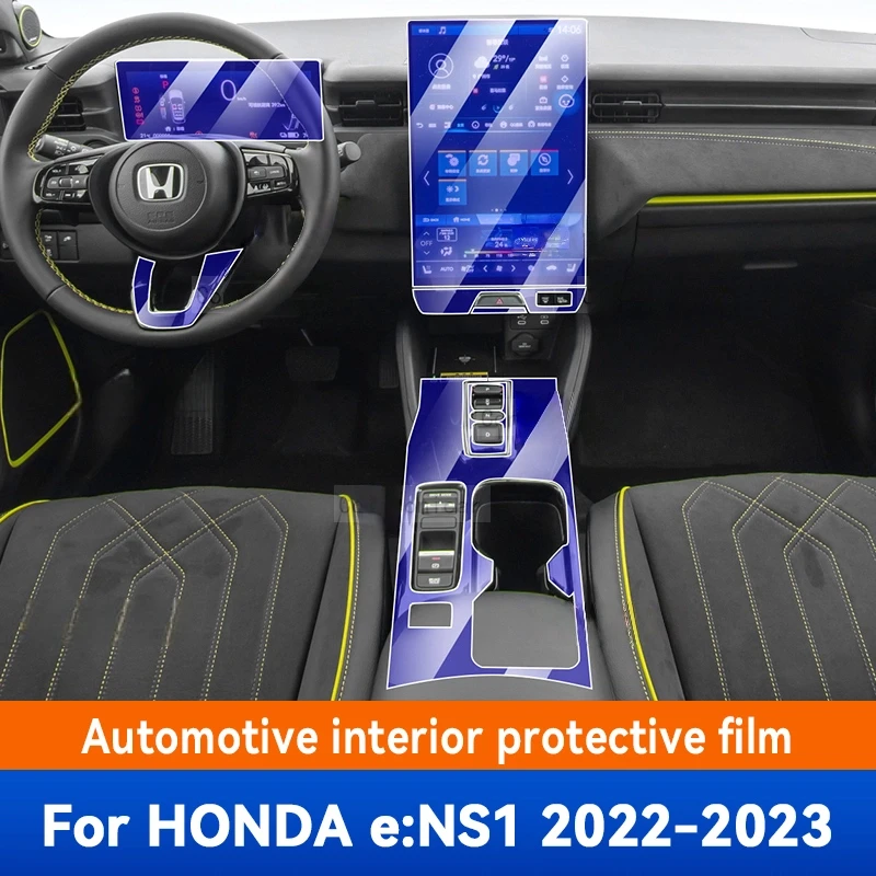 

For Honda eNS1 2022 2023 Panel Dashboard Navigation Automotive Interior Protective Film TPU Transparent Anti-Scratch