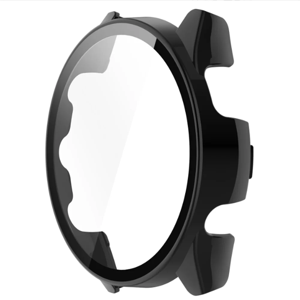 حافظة حماية تغطية كاملة من BEHUA لهواتف Garmin Forerunner 265 265S ساعة ذكية مزودة بغلاف شاشة من الزجاج المقسى
