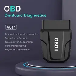 V011 Bluetooth 5.4 Car OBD2 Scanner 25K80 Diagnostic Tool Full Function OBD Home App For iOS/Android OBDII Read Code PK ELM327