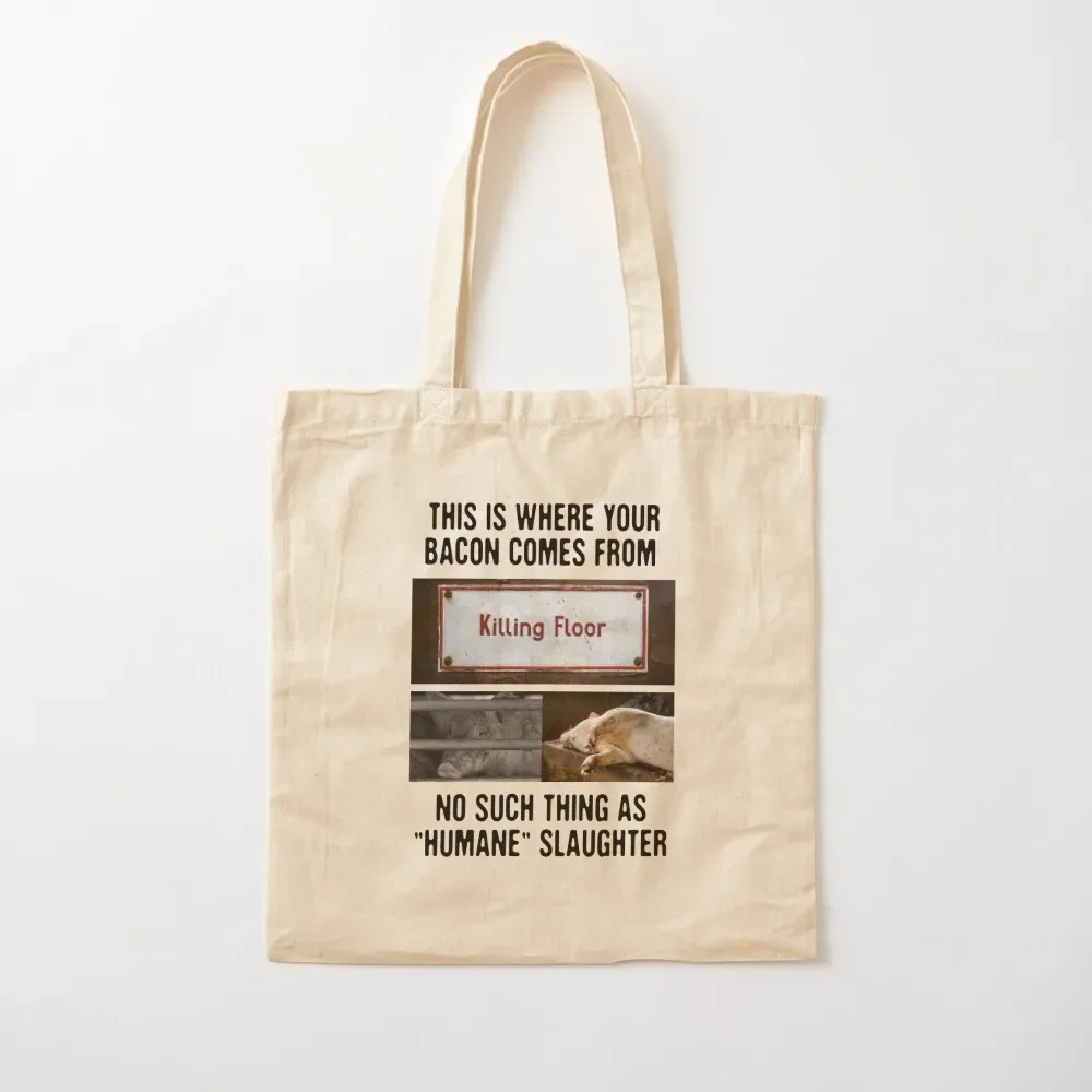 

This Is Where Your Bacon Comes From Tote Bag bags woman 2025 tote bag men Gift bag