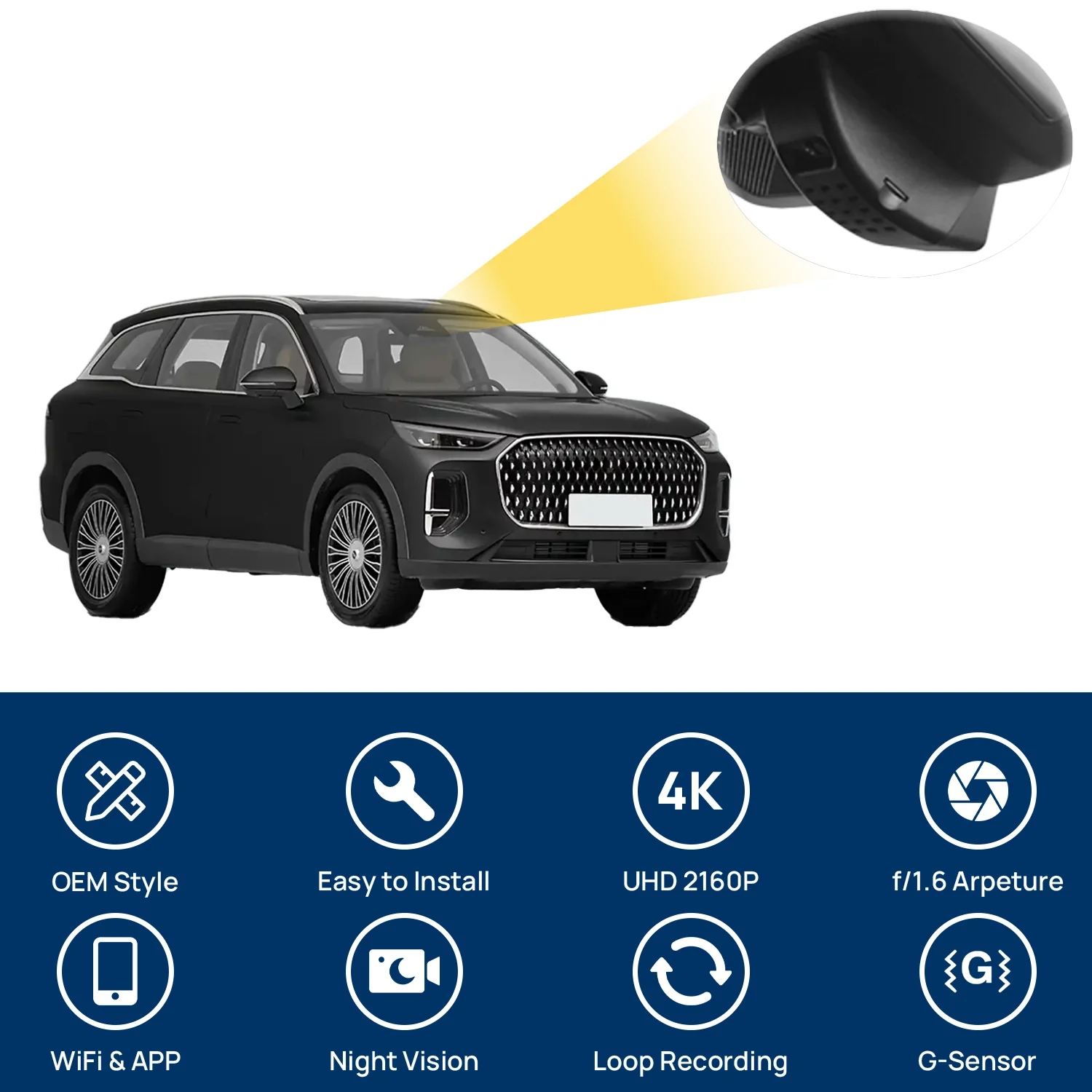 Customized OEM plug and play For Jaecoo J9 Chery Tiggo 9 Model Year 2024 to 2025