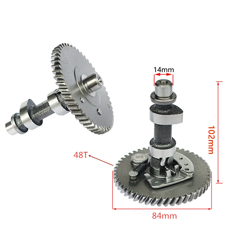Eixo de Cames para Honda Gx160 gx 160 168f 5.5hp 6.5hp Motor a Gás 14100-z4m000 Gerador a Gasolina Cortador de Aço