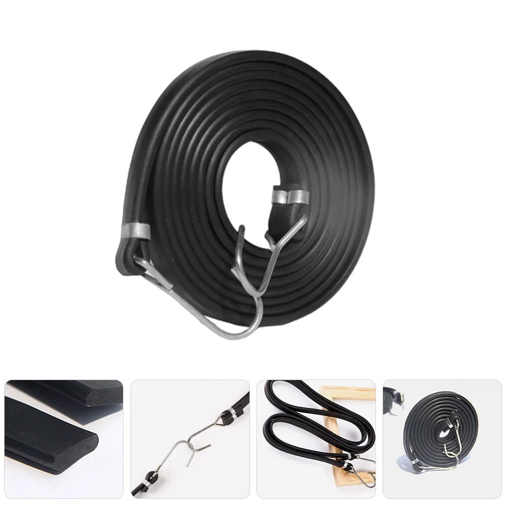 

High Elasticity Luggage Rope For Motorcycle Bike Cargo Tie Down Strap Durable Bungee Cord Lashing Strap Travel Gear