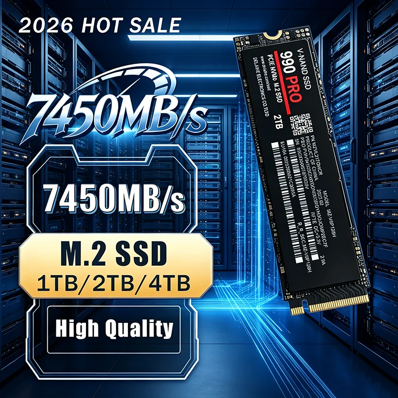 The new 990 Pro M2 Solid State Drive SSD 2026 HOT SALE 1TB/2TB/4TB NGFF High Speed and Stable for desktop notebooks