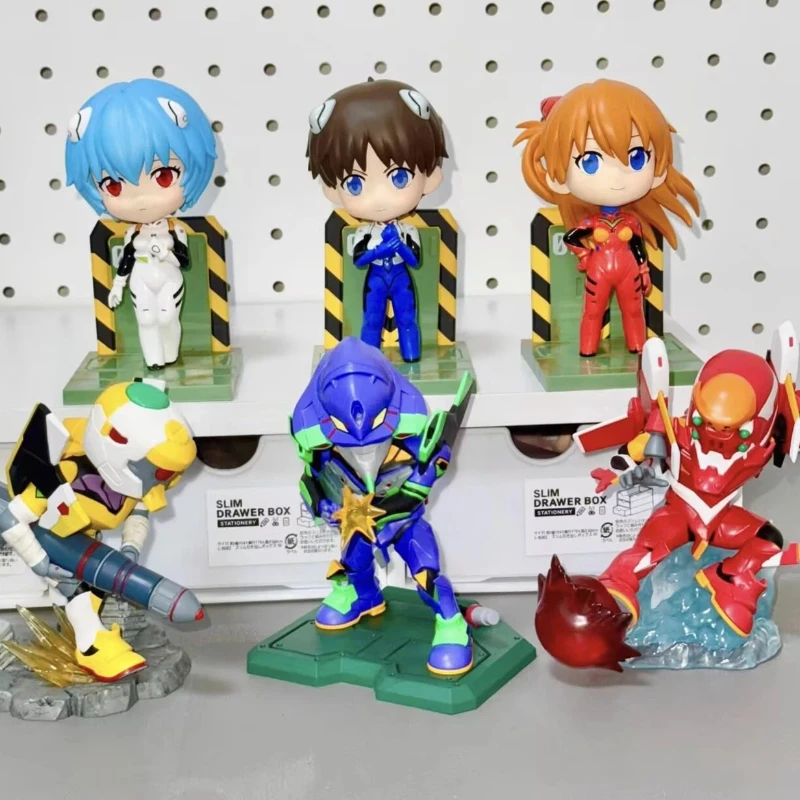 

Funism Neon Genesis Evangelion EVA Completion Plan Series Blind Box Anime Action Figure Collectible Desktop Decor For Anime Fans