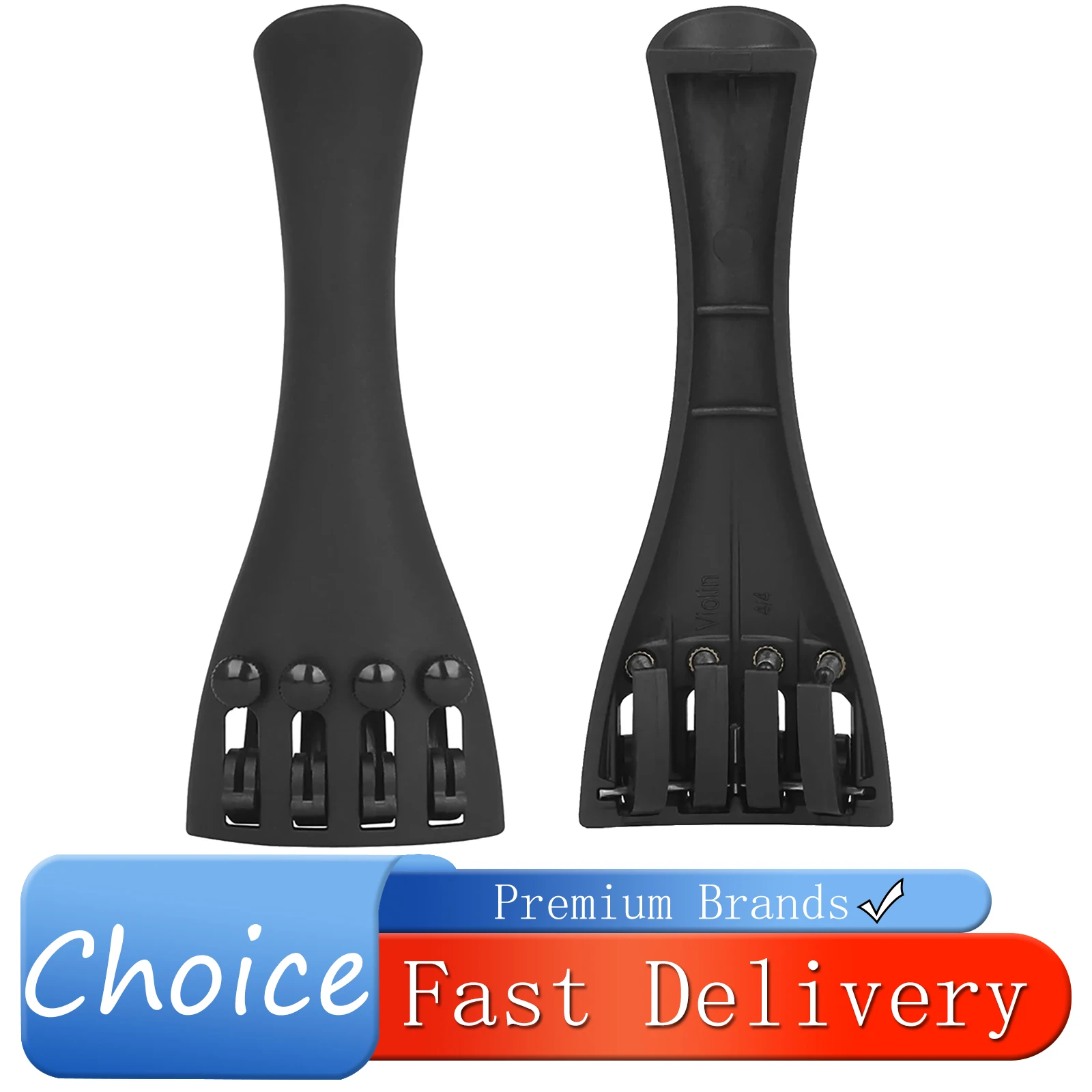 IRIN 4/4 Violin Tailpiece Aluminum Alloy Tailpiece Adjustable Tailgut Carbon Fiber High-End Drawstring Board Violin Accessories