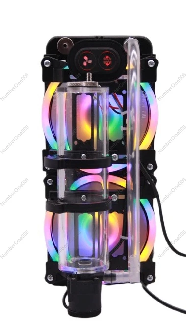 

Water-Cooled Thermoelectric Cooler for Phones & Tablets - Magnetic Mount for Gaming & Streaming