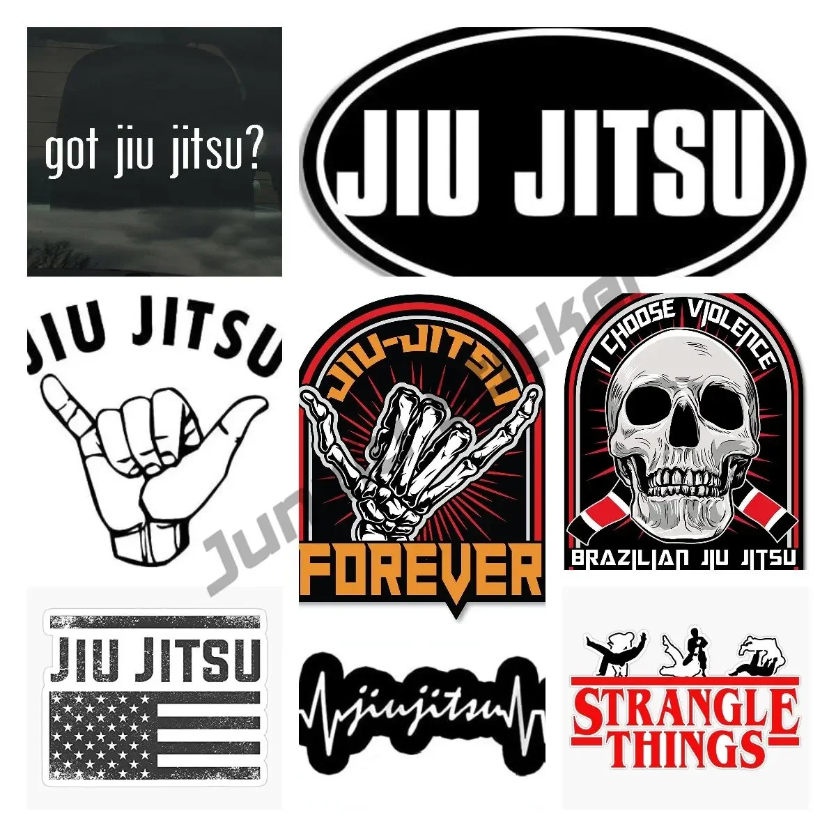 

Jiu Jitsu Car Stickers got jiu jitsu Brazilian jujitsu integrated combat Generic and Coffee Auto, Laptop Personality Decor