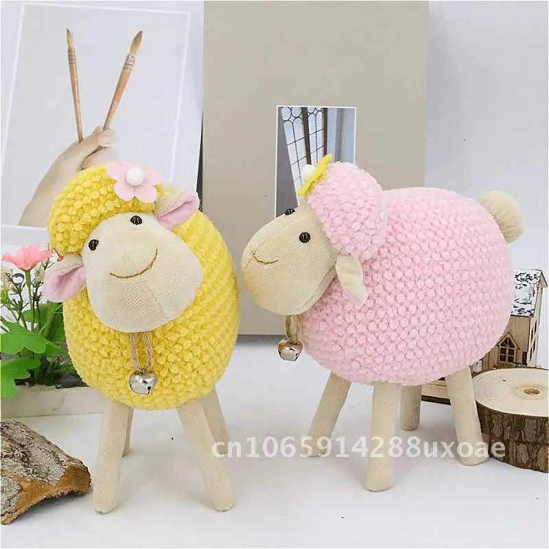 

New Product Sheep Doll Hand-woven Creative Finished Home Decoration Gift