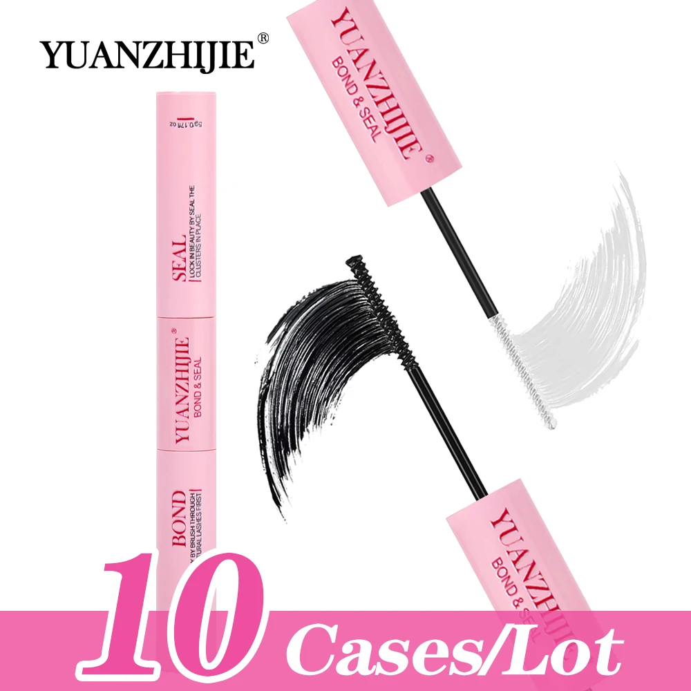 

YUANZHIJIE 10cases/lot False Eyelash Clusters Glue 2 in 1 Bond and Seal Cluster Lash Glue for DIY Segmented Eyelash Extension