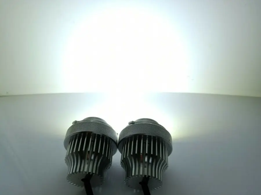 2x LED Angel Eyes 80W Halo Rings Headlight Bulbs For BMW E60 E61 LCI 2007-2010