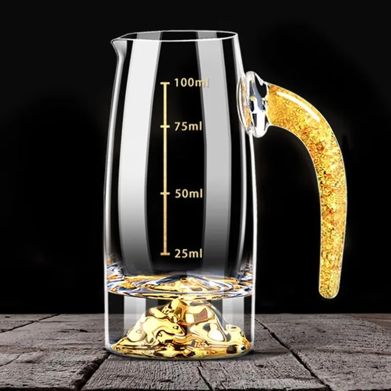 Wine set to give elders housewarming gifts, Jinshan ten pots and ten cups + reunion cup holder + leather case