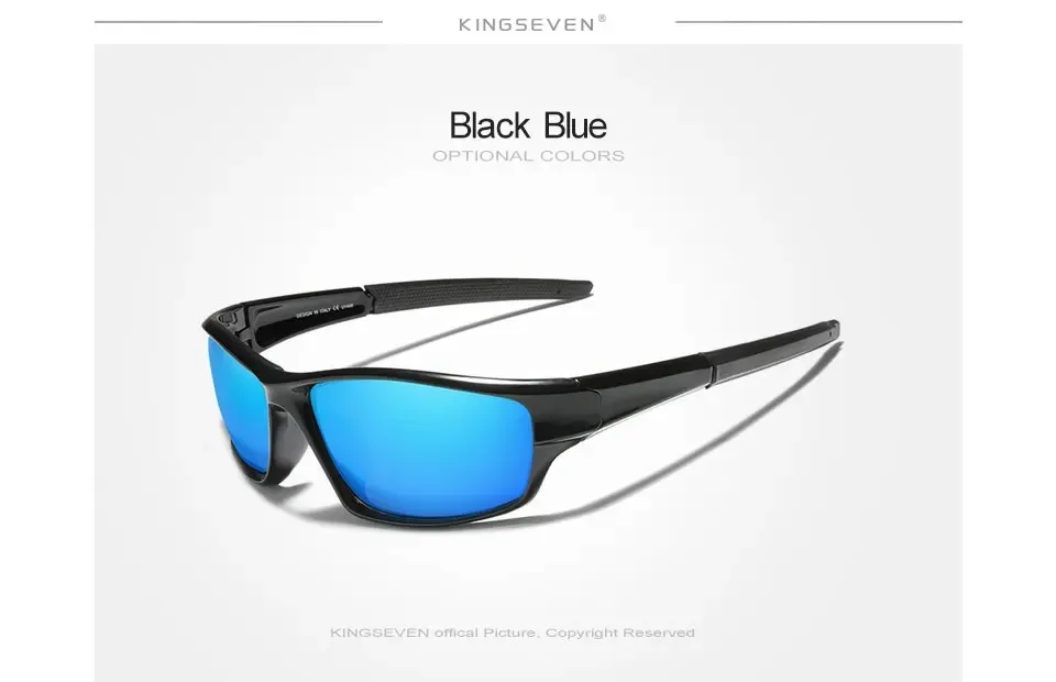 KINGSEVEN Neue Design männer Sport Sonnenbrille Polarisierte Frauen UV400 Objektiv Mode Fahren Im Freien Radfahren Anti-Glare Brillen – Detail 3