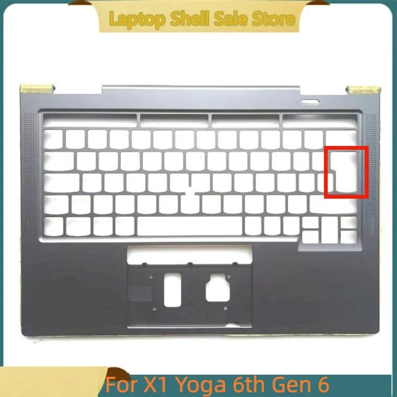 

Новый ноутбук для X1 Yoga 6-го поколения 6, верхний чехол для упора для рук, корпус C, серый металлик