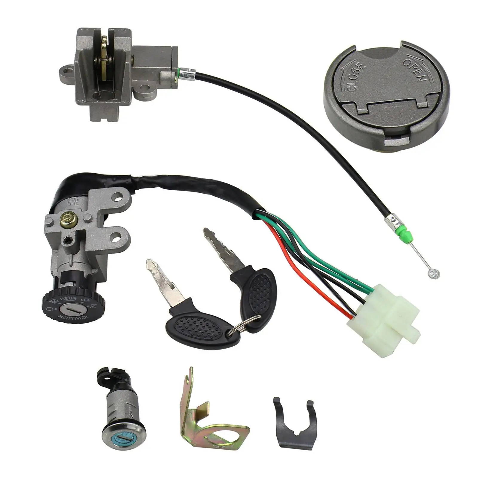 

Universal Ignition Barrel Key Tank Set Gy6 50cc for Motorbike