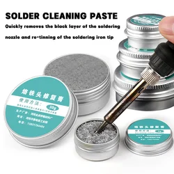 Soldering Iron Tip Refresher Solder Clean Paste Oxide Solder Iron Tip Refresh Tip Tinner Activator Non-stick Tin Repair Tool