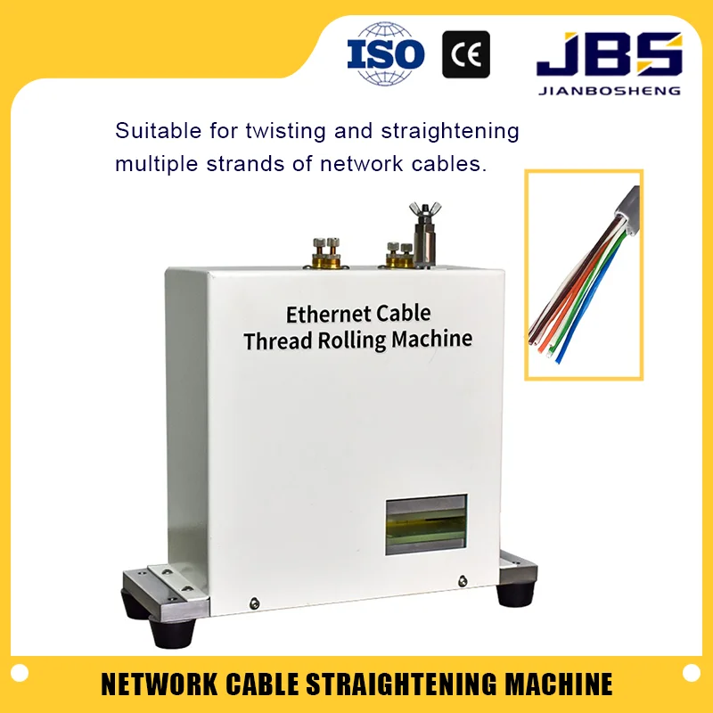 

Машина для выпрямления сетевого кабеля JBS: выпрямитель с проволокой с витой парой для многожильных кабелей