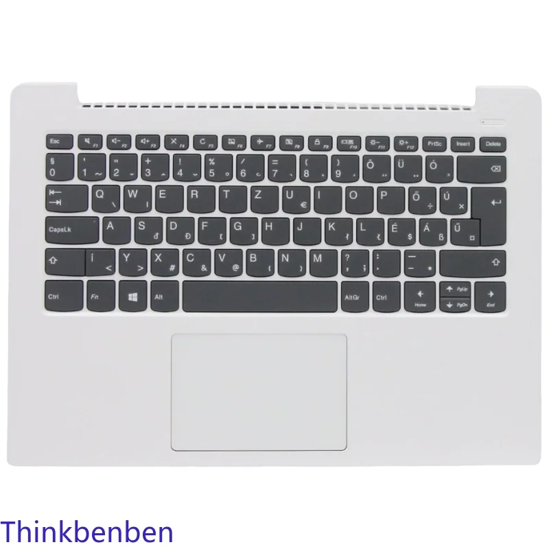 HU Hungarian White Keyboard Upper Case Palmrest Shell Cover For Lenovo Ideapad 330S 14 14IKB 14AST 5CB0R07723