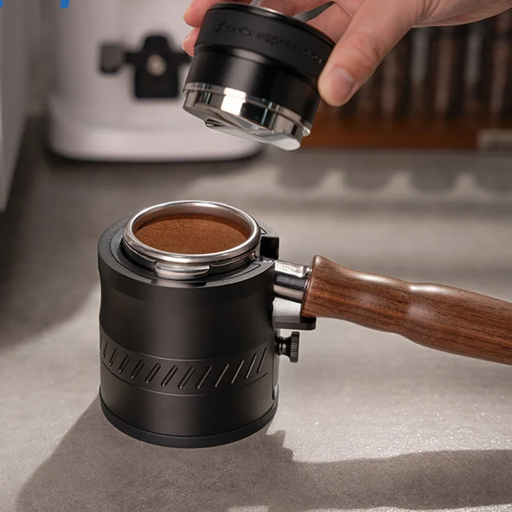 51mm-58mm Coffee Handle Filter Universal Powder Hammer Adjustable Storage Base Espresso Handle Universal Holder Tool