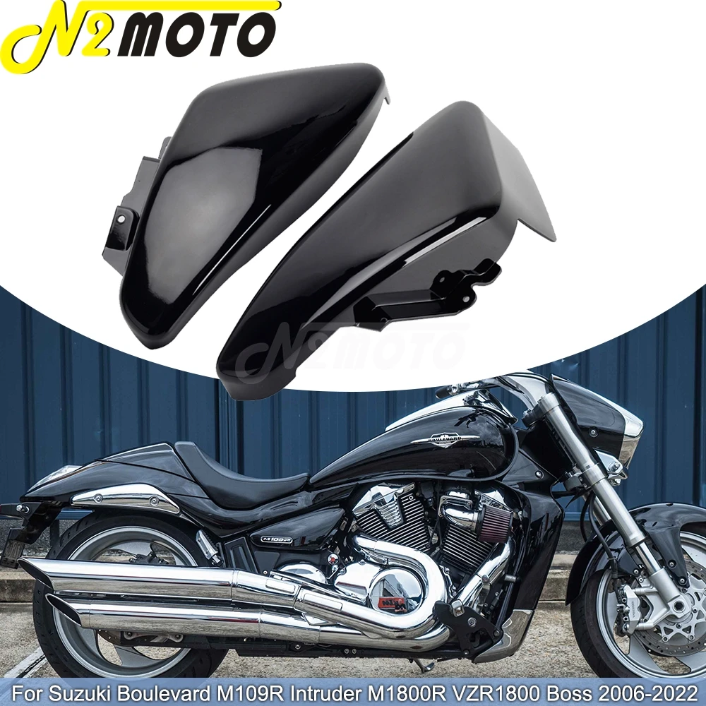 

ABS Motorcycle Left Right Battery Fairing Covers For Suzuki Boulevard M109R Intruder M1800R VZR1800 Boss 2006-2022 Side Covering