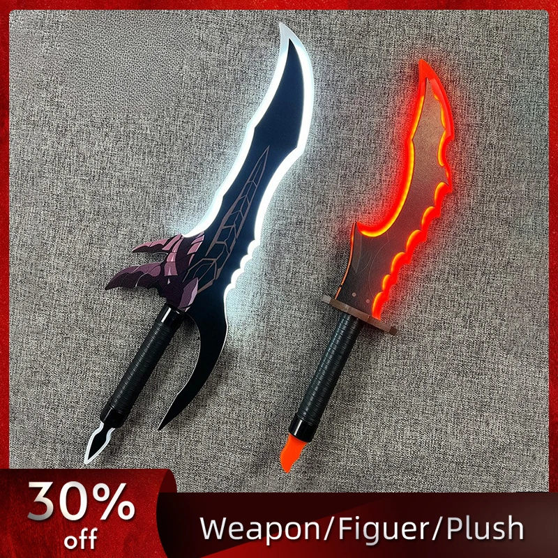 

Solo Leveling 58cm/22.83in Luminous Toy Wooden Sword Anime Peripherals Model Props Collectible Cosplay Display Boy Birthday Gift