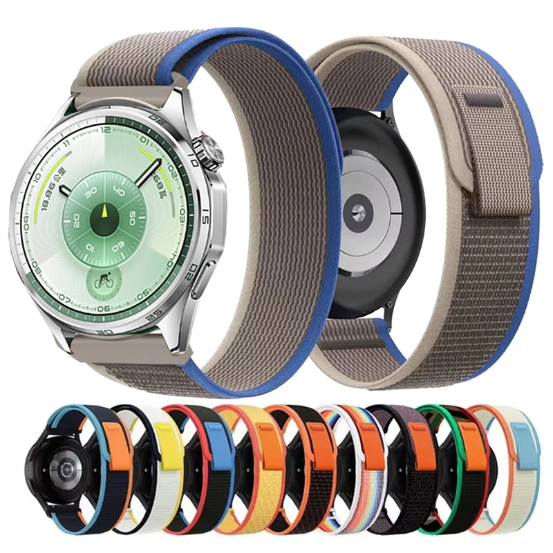 22mm Nylon Strap For Huawei Watch GT6/GT6pro 46mm Sports Loop Band For Huawei GT5/GT5pro/GT4 46mm 4 4Pro 3 3Pro Accessories
