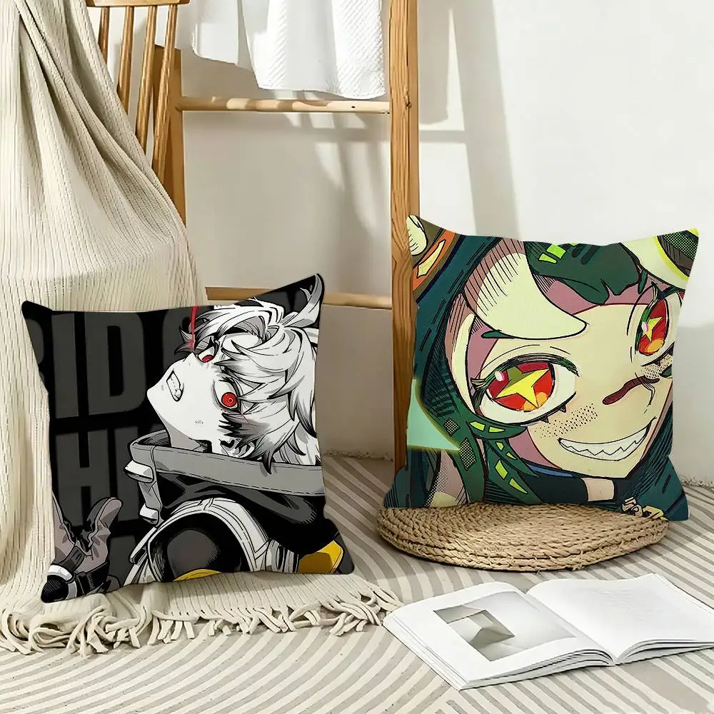 Battle Anime G-Gachiakuta Pillow Case Pattern Printed Pillowcase For Living Room Sofa Cushion Cover