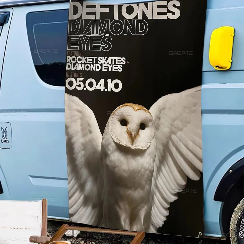 D-deftones Large Size Shop Art Promotion Advertising Booth Flag Hanging Banners