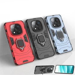 For Xiaomi Redmi Note 14 Pro Case Shockproof Phone Stand Cover Redmi Note 14 Pro Case Protector Armor Magnetic Ring 14 Pro Plus