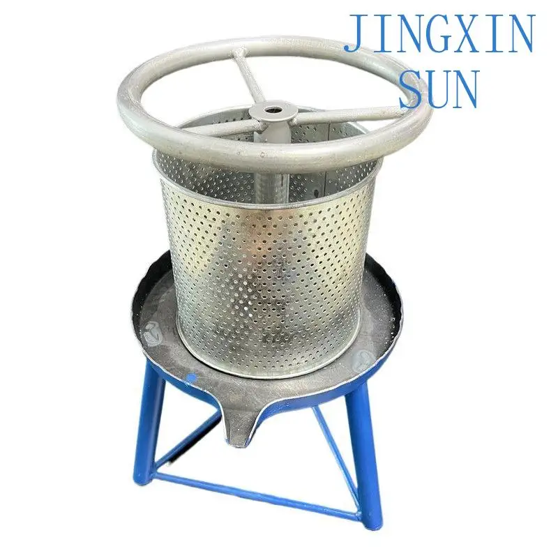 Commercial Manual Lard Squeezing Crushing Machine for Animal Fat Oil Refining and Fruit Vegetable Juice Extraction for Food