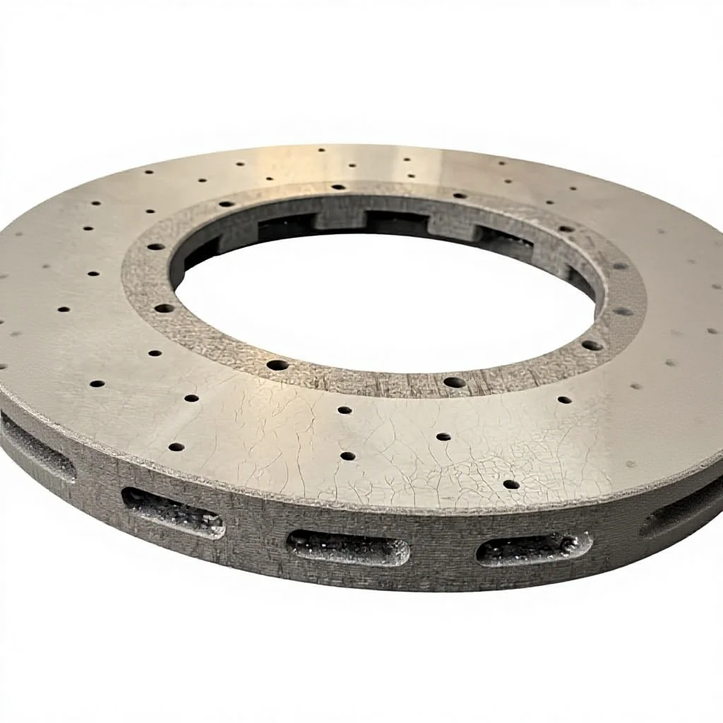 Racing Car Brake System Carbon Long Fiber Ceramic Brake Disc Rotor OEM F40 Brake Caliper Kit for  Model 3 Model S Model Y X