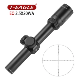 T-EAGLE EO 2.5X20WA Tactical Rifle Scope Airsoft Riflescope Outdoor Sport Hunting Optics Shooting Gun Sight for Pneumatics