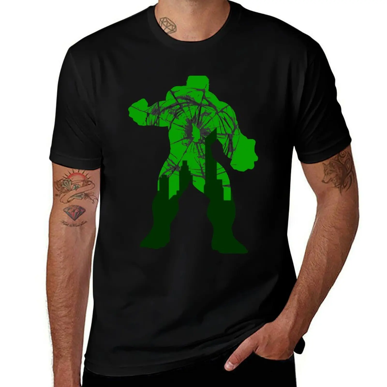 

Bruce T-Shirt printed t shirts for man t shirt men 100% cotton luxury brand