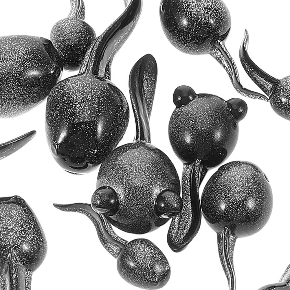 26 قطعة المشهد الصغير الشرغوف حلية صغيرة الراتنج لحديقة الطحلب حوض السمك ديكور تررم بونساي الديكور الحرفية تمثال على شكل حيوان