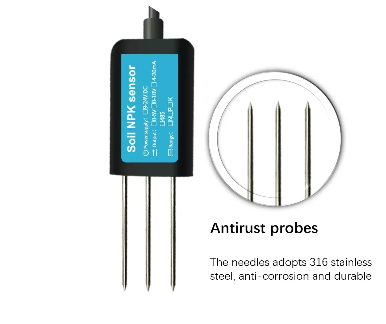 HOT-SELLING HIGH-PRECISION LOW-POWER SOIL NPK NUTRIENT SENSOR