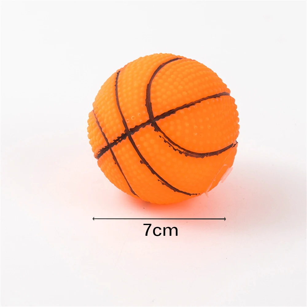 Soft Squeaky Sound Dog Toy Ball Vinyl Rubgby Football Basketball Interactive Toys For Dogs Puppy Small Medium Large Pets Toy