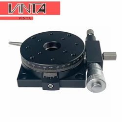 RSP40-R RSP40-L Precision type Manual Rotating Platform Sliding R Axis 360 Degree stage Precision Bearing Linear Stage