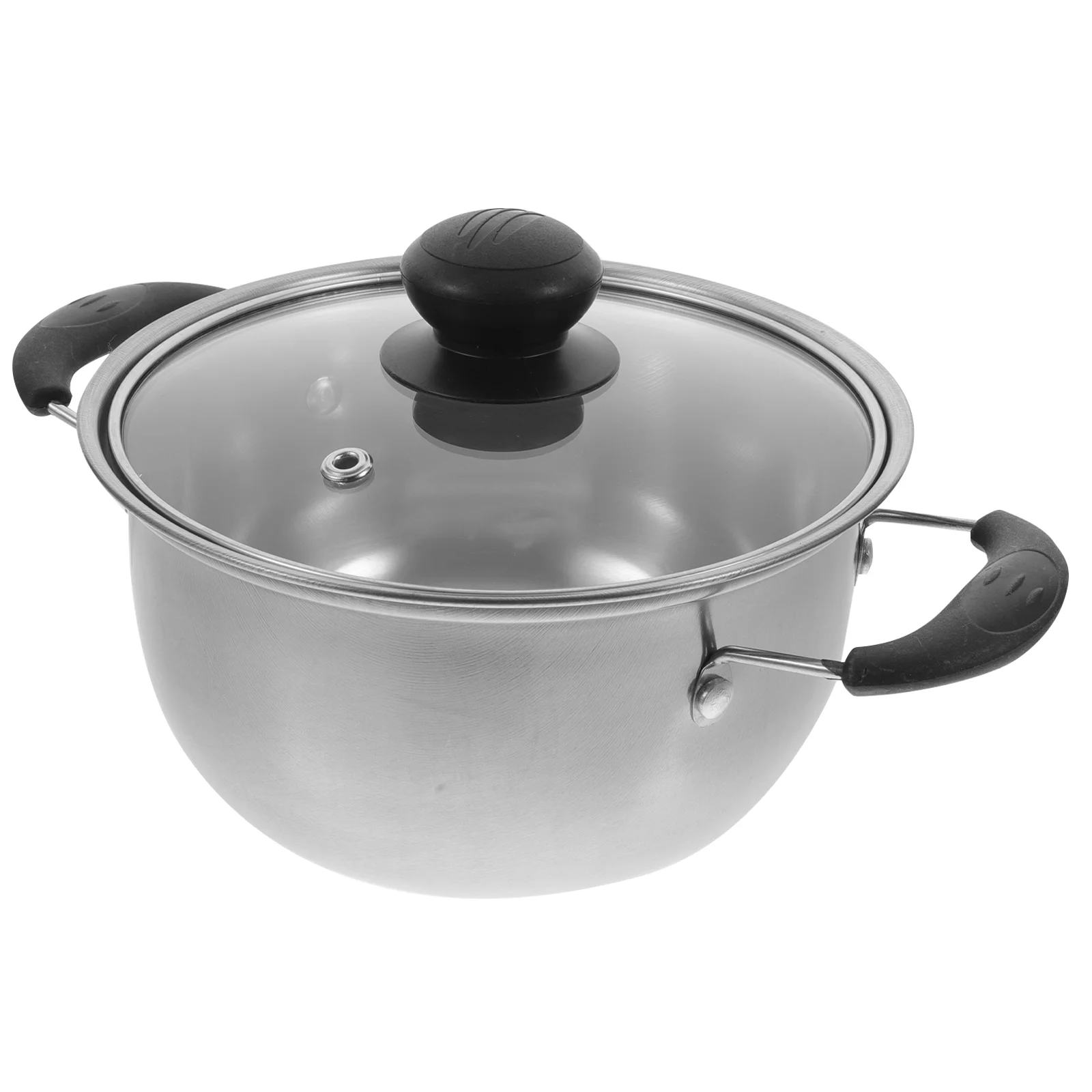 

Small Pot Stainless Steel Milk Chafing Dish Multifunctional Seafood Stock Teapot