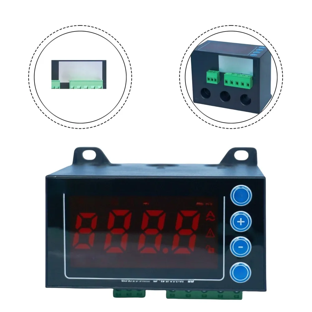 TS-300 Motor Protection Device with LED Digital Ammeter and True for rms Measurement for Overload Phase Loss and Unbalance