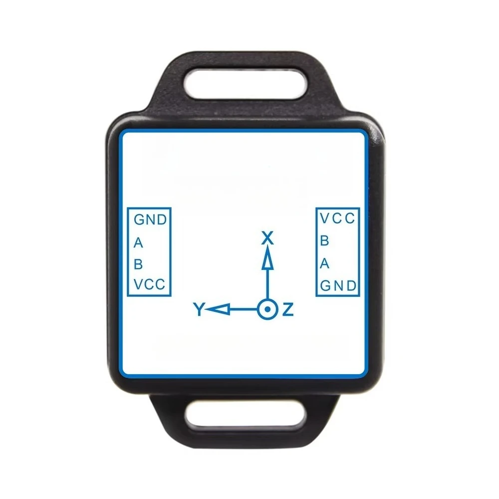 WT901C-RS485 3-Axis Inclinometer Monitoring System Modbus Integrated Circuit Electronic Compass Sensor
