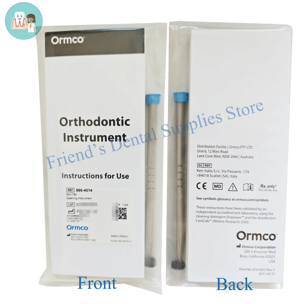 

Original ‌Dental ORMCO SpinTek Slide Opener for Self-ligating Dental Braces - Model 866-4014