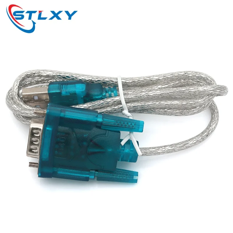 Stlxy HL-340 New USB to RS232 COM Port Serial PDA 9 pin DB9 Cable Adapter support Windows7-64