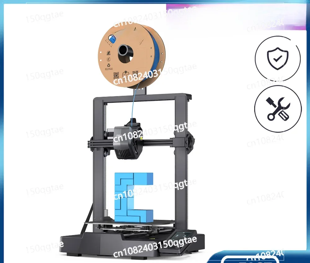 3D Printer Equipped with Automatic Leveling Sprite Direct Extruder, Dual Z-axis Stability, High Printing Quality